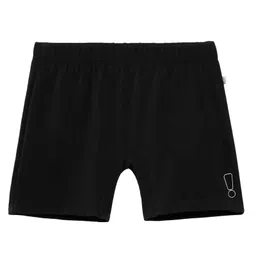 Plan B Cotton Blend Woven Solid Shorts - Black-image-10