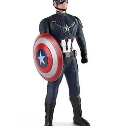 NEGOCIO Captain America Sixth Scale Collectible, Comics Character with Shield - PACK OF 1 - COLOR MAY VARY image 2