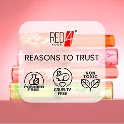 RED 4 Kiss My Jelly Glossy Finish Gel Lipstick - Strawberry 03 image 5