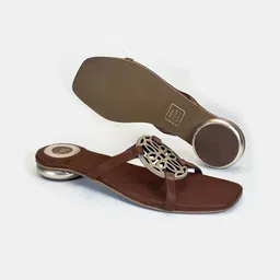 HEEL YOUR SOLE Leather Block Heel Sandals image 2