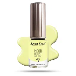 Seven Seas Mood Boost Long Lasting & Chip Resistant Nail Paint - 11 ml - Butter 36-image-82