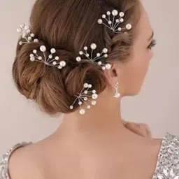 fabula Women Set of 5 Embellished Bobby Pins image 1