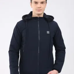 Rock.It Navy Regular Fit Hoodie image 5