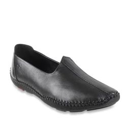 Metro Men's Black Casual Slip-Ons-picture-14