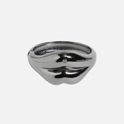 Sohi Lips Dark Silver Bracelet image 4