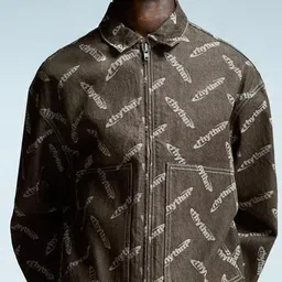 Bershka Men Tailored Jacket with Patchwork image 5