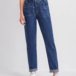 Kotty Blue Boyfriend Fit High Rise Jeans-picture-37