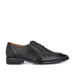 El Paso Men's Black Oxford Shoes-image-48