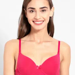 Jockey Fuchsia Padded Bra-picture-16