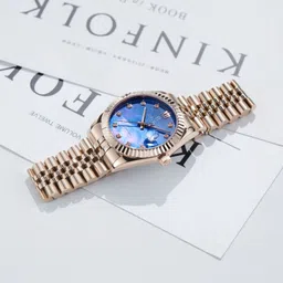 oblvlo Men Dial & Stainless Steel Straps Analogue Multi Function Watch RX-PE-PLPS image 5