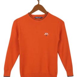 Monte Carlo Kids Rust Solid Full Sleeves Sweatshirt-picture-38