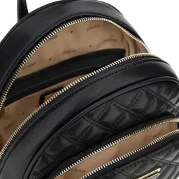 Guess Black Giully Quilted Dome Backpack image 4
