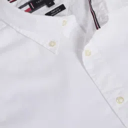 Tommy Hilfiger White Regular Fit Shirt image 4
