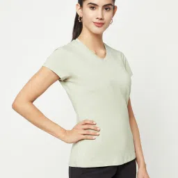Crimsoune Club Green Slim Fit Top image 4