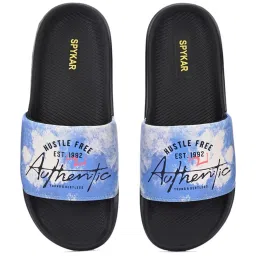 Spykar Men's REGNUM Blue Slides image 4