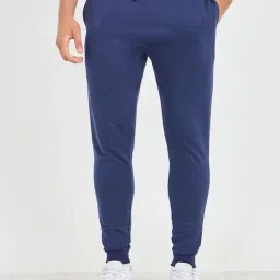 Styli Navy Slim Fit Joggers-image-90