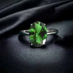 Designs & You Silver-Plated CZ Stone-Studded Adjustable Brass Finger Ring-picture-44