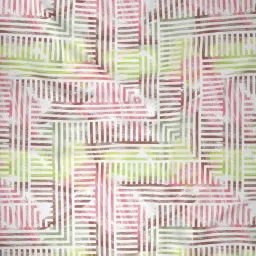 Raymond Home Delight Pink & Green 104 TC Cotton Single Bedsheet with 1 Pillow Cover image 4