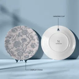 Nestroots Ethnic Ditsy Multicolor Porcelain Wall Plate image 4