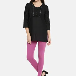 TWIN BIRDS Ankle Length Slip-On Leggings image 2