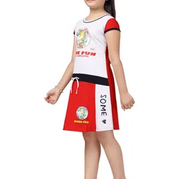 Muhuratam Girls Grey Dresses image 3