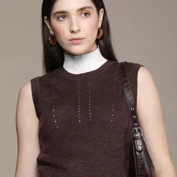 French Connection Self-Design Sweater Vest-picture-30