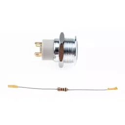 RS PRO Illuminated Push Button Switch Latching 16 mm SPST Blue White LED 36 V DC, 1759216 image 5