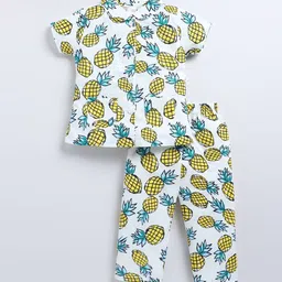 NAUTI KIDZ Girls Printed Night suit-image-54