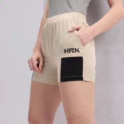 HRX by Hrithik Roshan Women Colourblocked Shorts-image-78