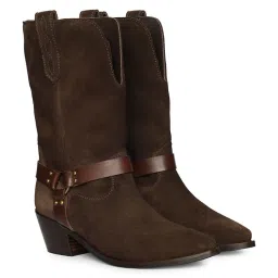 Saint G Womens Brown Leather Boots-image-22