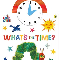World of Eric Carle : What's the Time Board Book - English-image-16