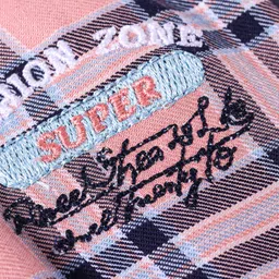 Dapper Dudes Full Sleeves Checked Shirt - Peach image 4