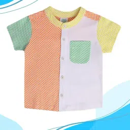 MINIKLUB Kids Multicolor Color Block Shirt-image-9