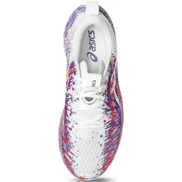 Asics Men's NOOSA TRI 16 White & Edo Purple Running Shoes image 4