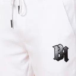 Being Human White Regular Fit Trackpants image 4