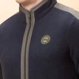 Being Human Navy Regular Fit Jacket image 4