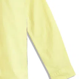 Tommy Hilfiger Boys Yellow Solid Regular Fit Shirt image 4