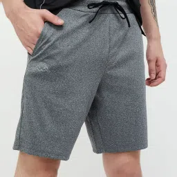 KAPPA Black Regular Fit Self Design Sports Shorts image 4