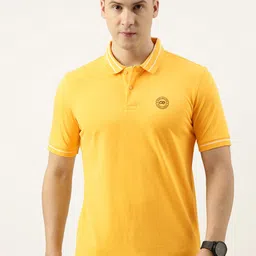 Peter England Polo Collar Slim Fit T-shirt-picture-19