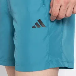 Adidas Turquoise Regular Fit Sports Shorts image 4
