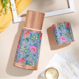 Borosil Quinn 950 ml Copper Water Bottle image 4