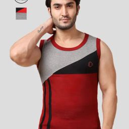 Dollar Bigboss Assorted Regular Fit Vests - Pack of 2-picture-38