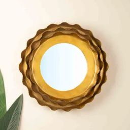 Freedom Tree Antique Gold Bloom Mirror-picture-14