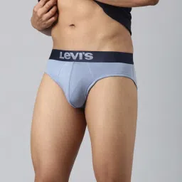 Levi'S Blue Cotton Skinny Fit Briefs image 4