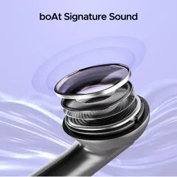 Boat Airdopes 91 Bluetooth Earbuds with Dual Mics,45 hrs Playtime (Active Black, True Wireless) image 4