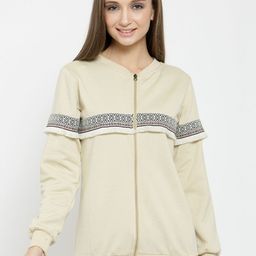 Belle Fille Women Beige Printed Sweatshirt-picture-26