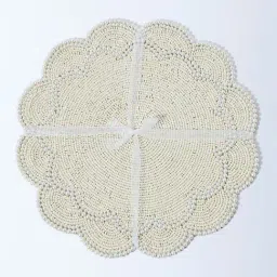 Westside Home White Pearlescent Single Placemat image 3