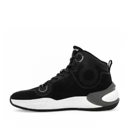 Red Tape Men's Hustle Collection Black Ankle High Sneakers image 4
