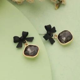 Aatmana Gold-Plated Contemporary Drop Earrings for Women & Girls-picture-38