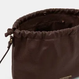 Accessorize London Chocolate Shoulder Bag image 5